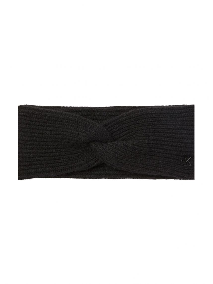 CK METAL WOOL TWIST HEADBAND