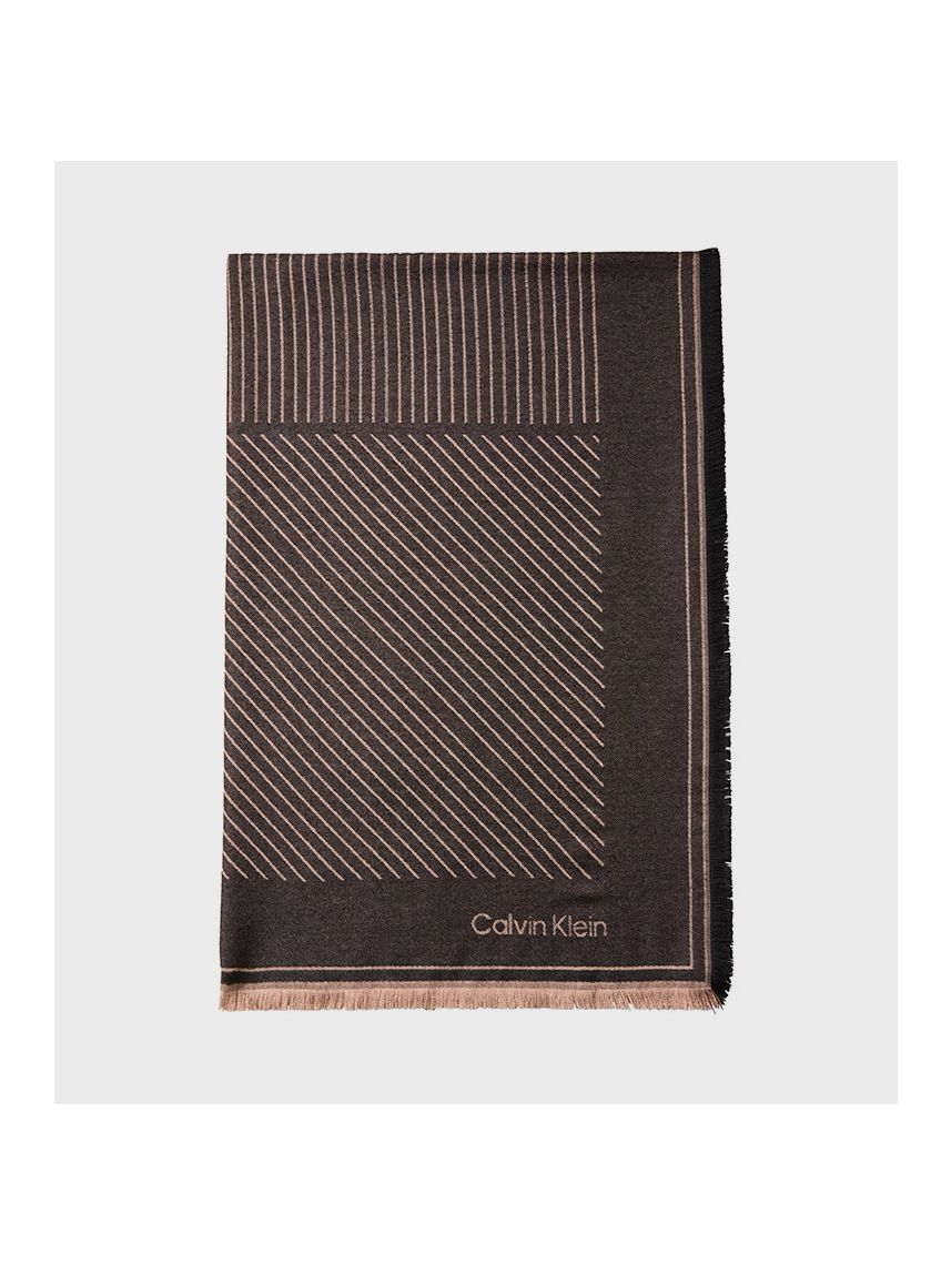 EMBLEM GRAPHIC LW SQUARE SCARF