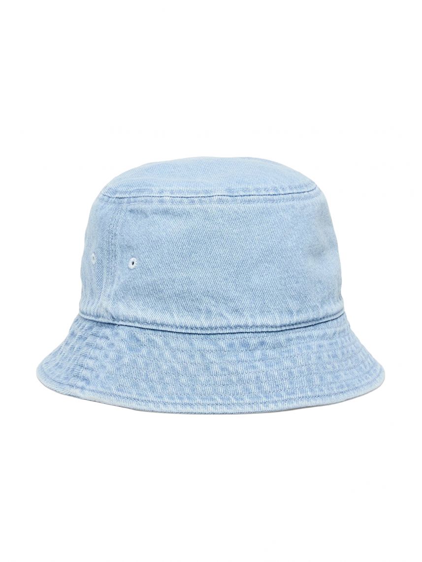 EMBRO MONOGRAM DENIM BUCKET HAT
