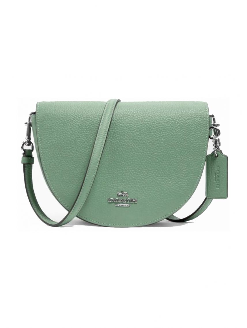 תיק עור לאישה מבית COACH דגם C1432-GRN