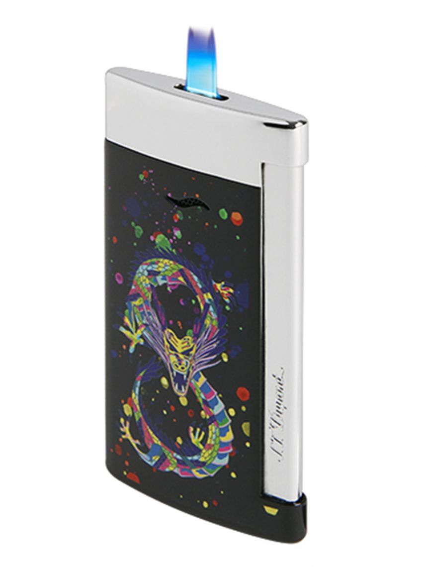 מצית DUPONT סדרה SLIM7 DRAGON דגם 027777