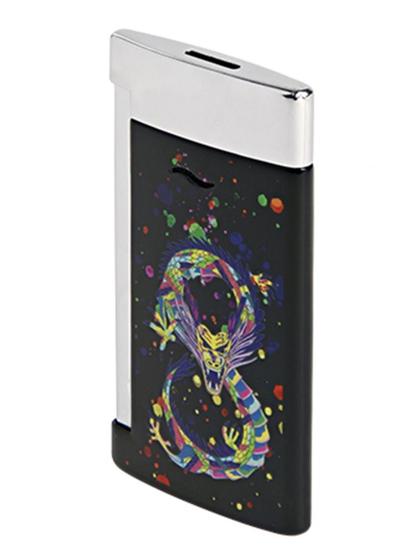 מצית DUPONT סדרה SLIM7 DRAGON דגם 027777