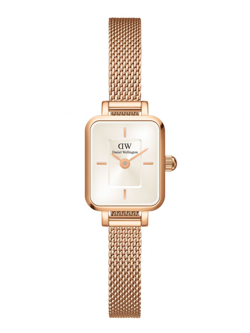 שעון יד לאישה מבית Daniel Wellington מקולקציית Quadro Mini Melrose דגם DW00100651
