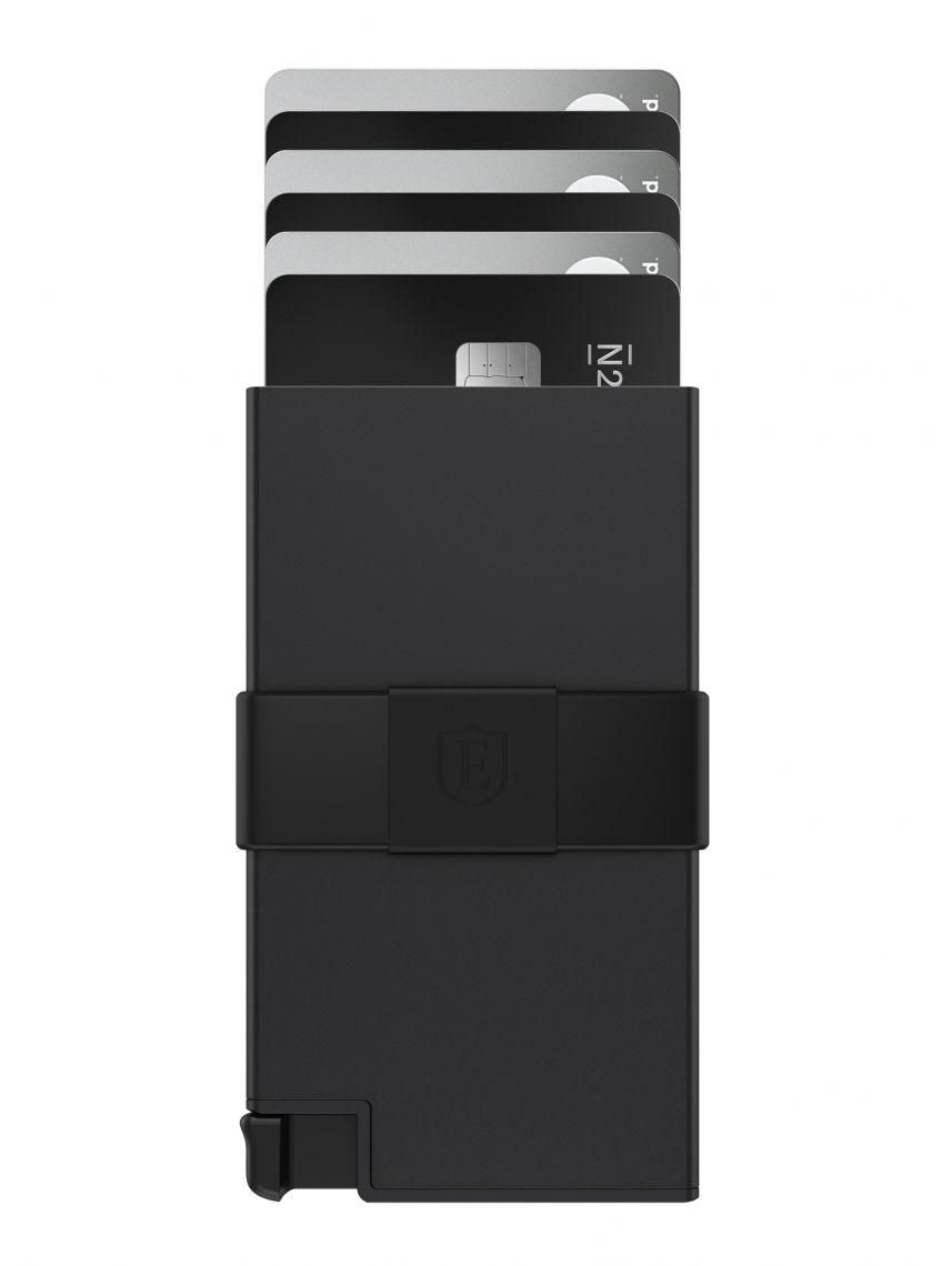 ארנק מחזיק כרטיסים מבית Ekster דגם EKS-EK-ALU-AIR-BLK