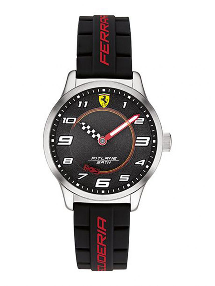 שעון יד לנער FERRARI רצועת סיליקון  דגם 0860012