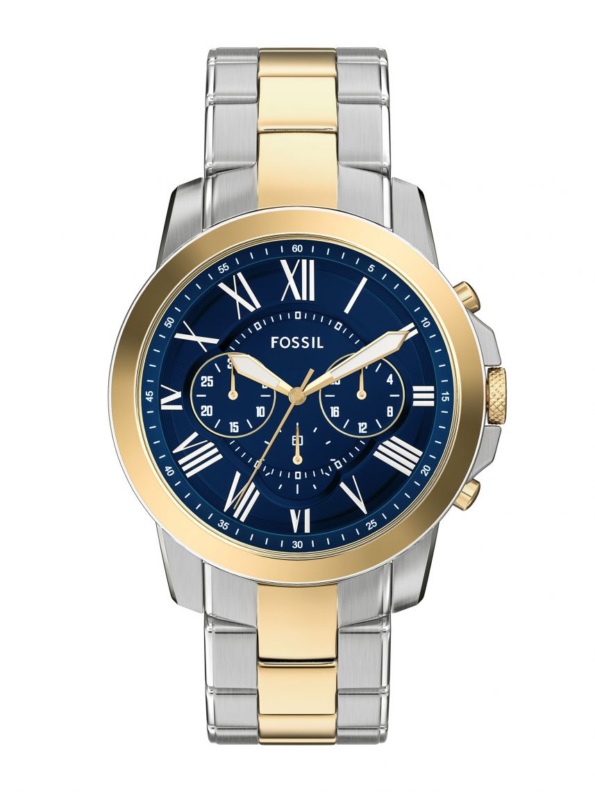 שעון לגבר מבית Fossil קולקציית GRANT דגם FS6132