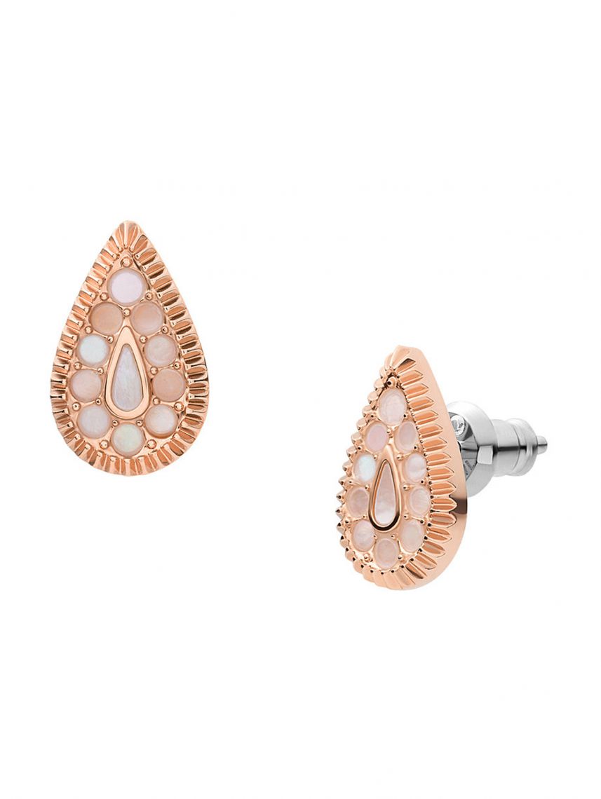 עגילי פוסיל לאישה דגם JF04149791