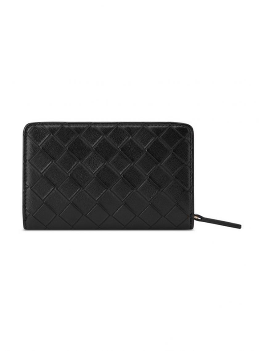 ארנק דמוי עור GUESS קולקציית WELLS  FRENCH WALLET דגם G-A2586147-BLA