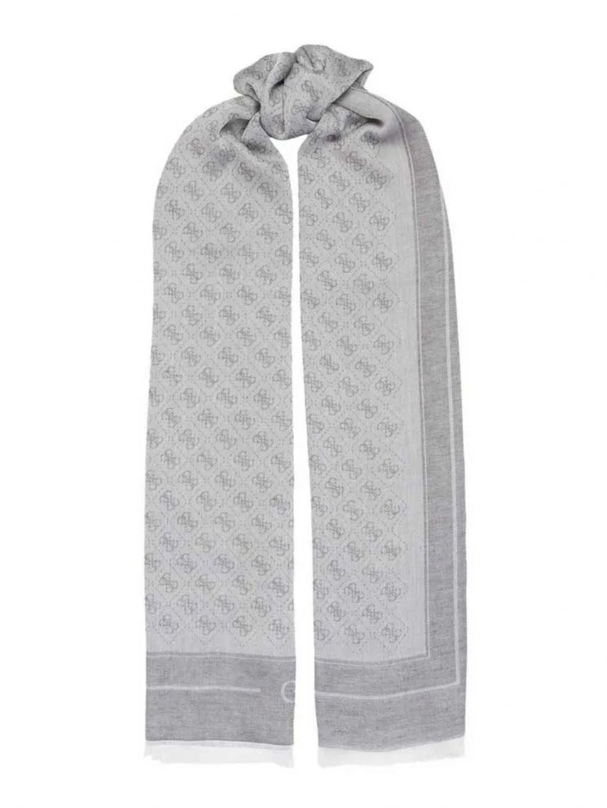צעיף ממותג מבית Guess דגם AM9505POL03-GRY