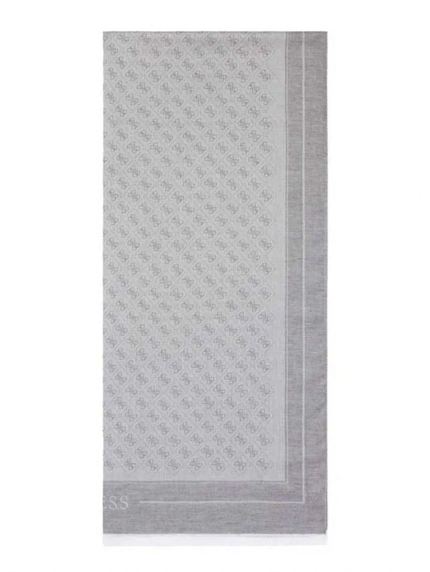צעיף ממותג מבית Guess דגם AM9505POL03-GRY
