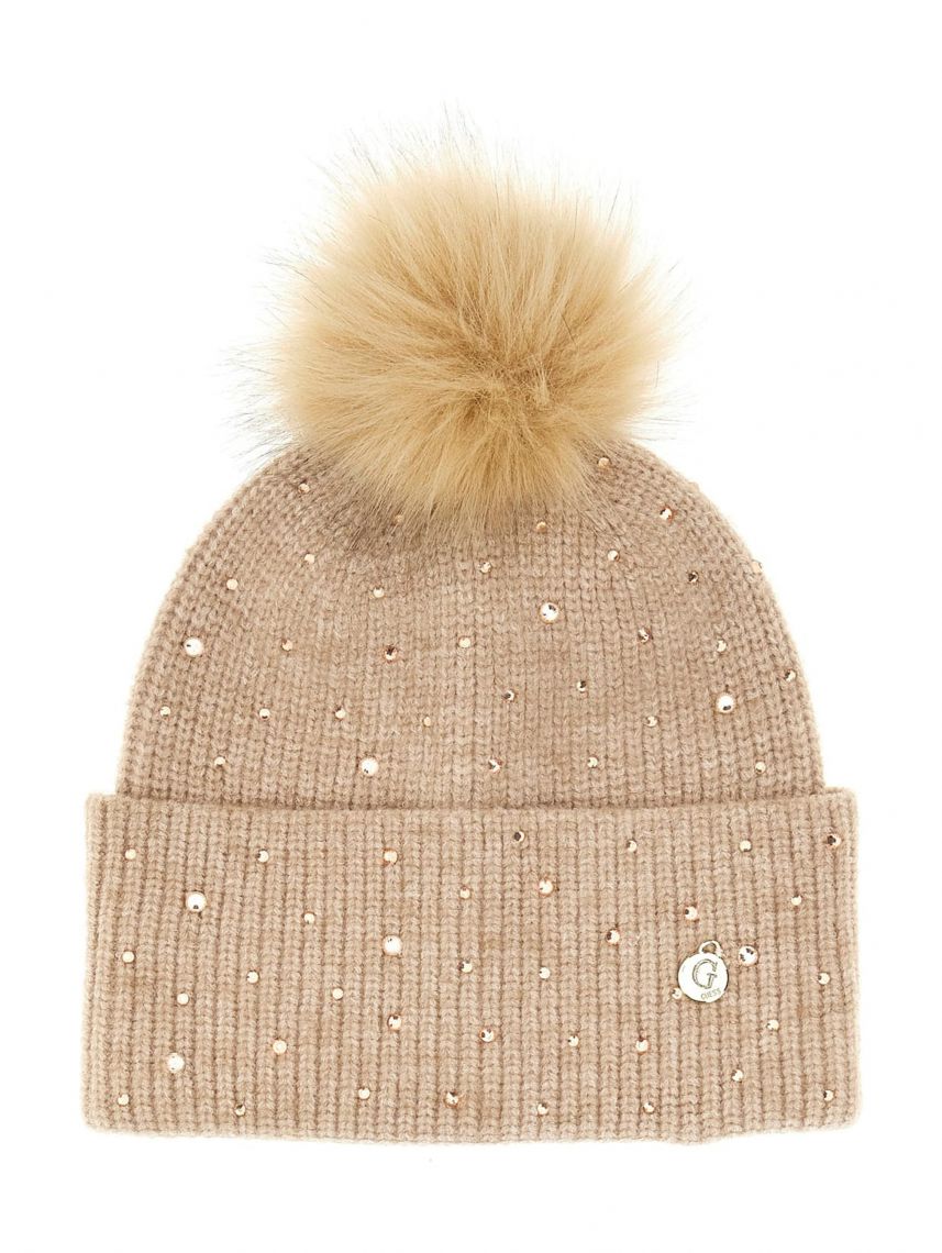 כובע צמר מבית Guess דגם AW5213POL01-CAM-L