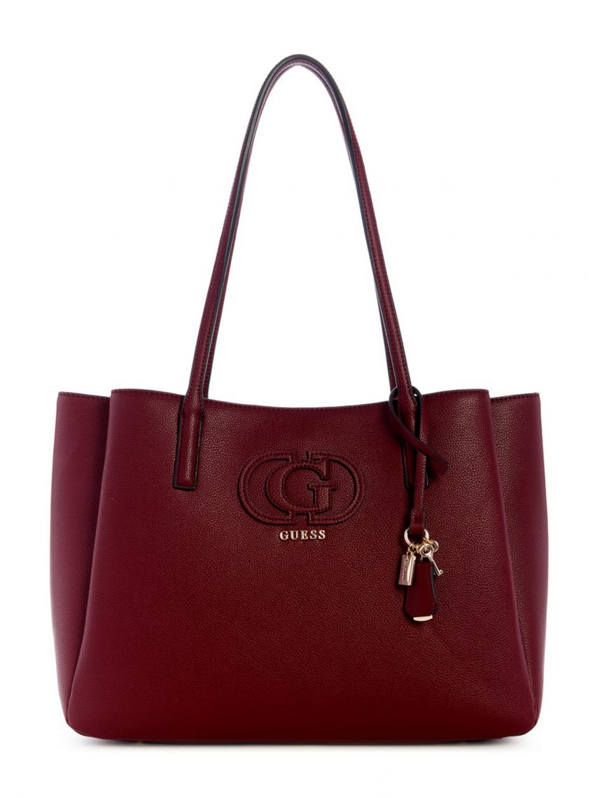 תיק דמוי עור מבית Guess דגם G-BG990523-BUR