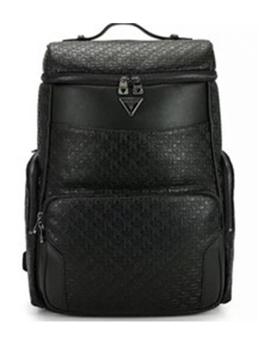 תיק גב דמוי עור GUESS קולקציית BALLARD דגם EG908898-BLA