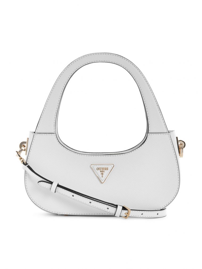 תיק לאישה מבית GUESS קולקצייתECO JAZLYNN דגם EZG952301-WHI