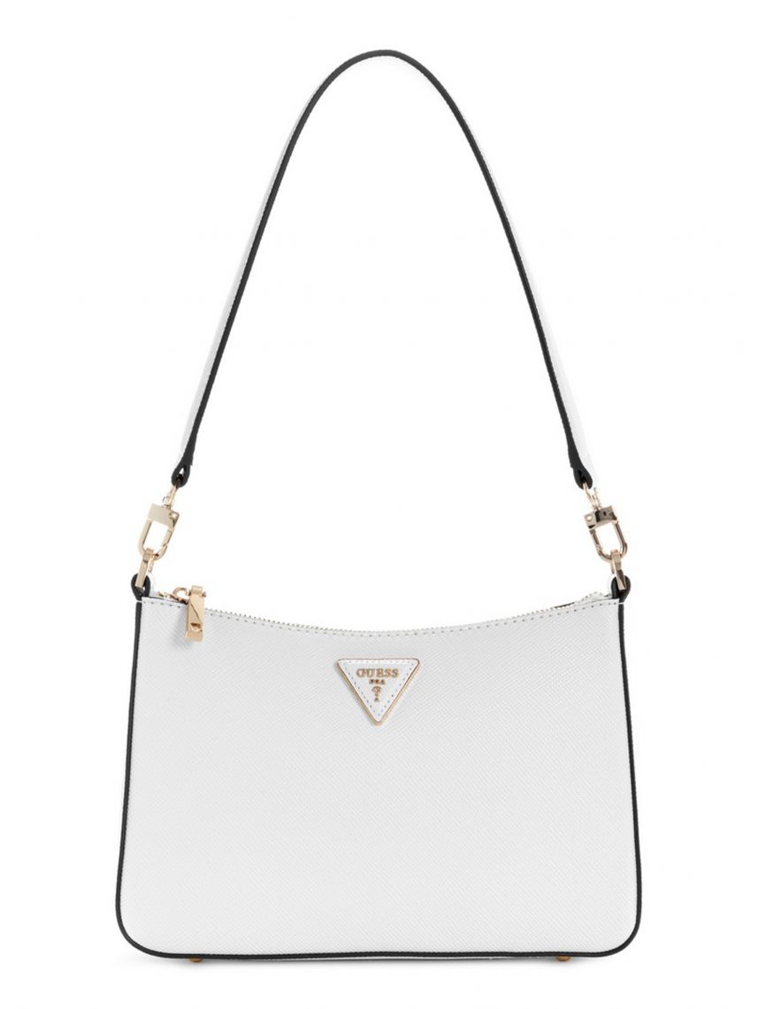 תיק GUESS קולקציית ECO JAZLYNN דגם EZG952317-WHI