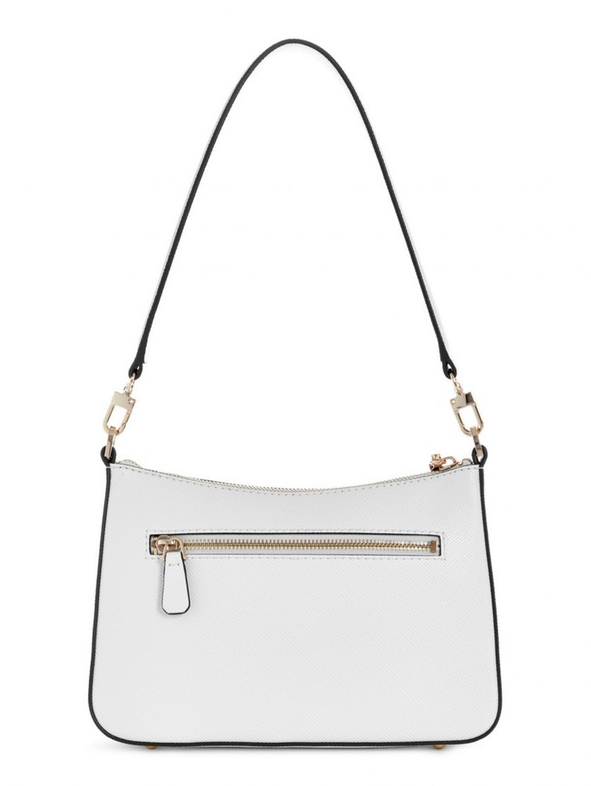 תיק GUESS קולקציית ECO JAZLYNN דגם EZG952317-WHI