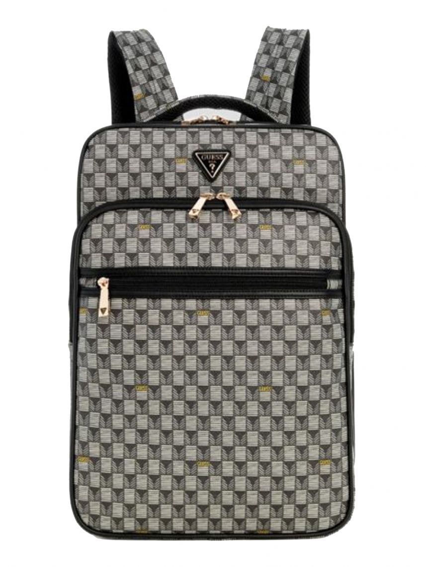 תיק גב דמוי עור לאישה GUESS קולקציית WILDER דגם G9344032-BLO