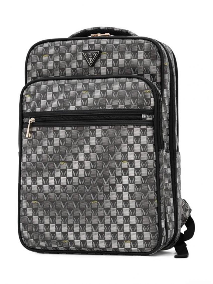 תיק גב דמוי עור לאישה GUESS קולקציית WILDER דגם G9344032-BLO