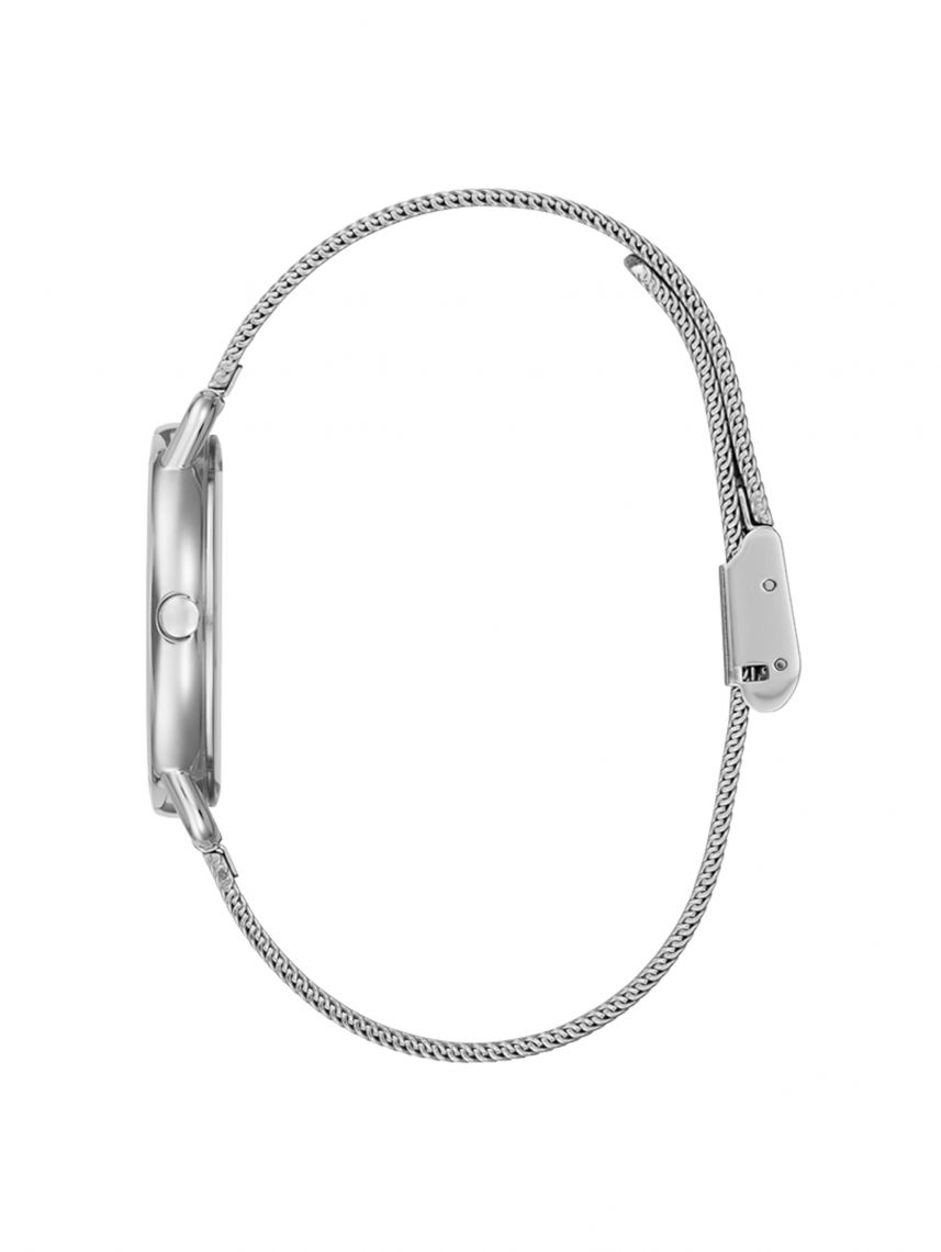 שעון יד GUESS לאישה בצבע כסוף קולקציית AVERY דגם GW0031L1