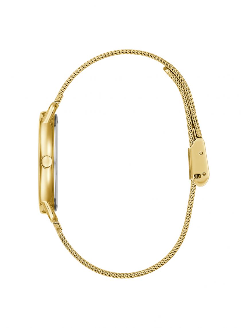 שעון יד GUESS לאישה בצבע זהב קולקציית AVERY דגם GW0031L2
