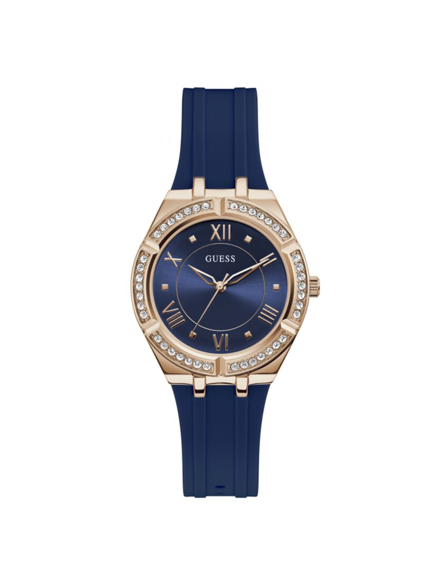 שעון יד GUESS לאישה עם רצועת סיליקון T דגם GW0034L4