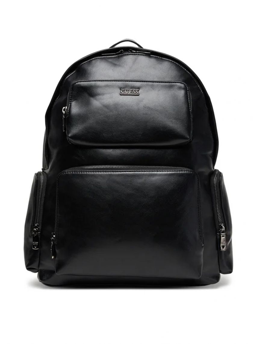 תיק גב דמוי עור מבית Guess דגם G-HMBOCAP5342-BLA