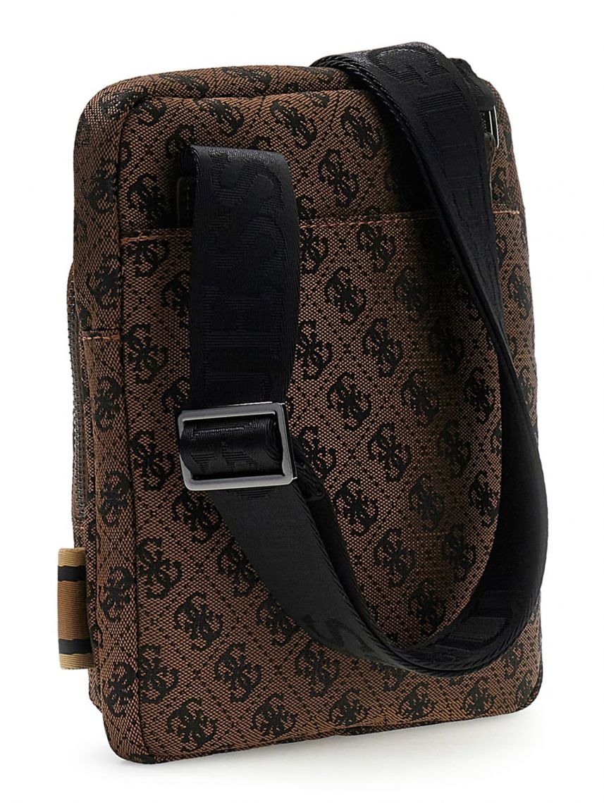 תיק דמוי עור מבית Guess דגם G-HMBOSTP6123-COF