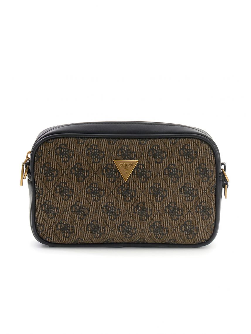 תיק נסיעות דמוי עור מבית Guess דגם G-HMMILOP6150-COF