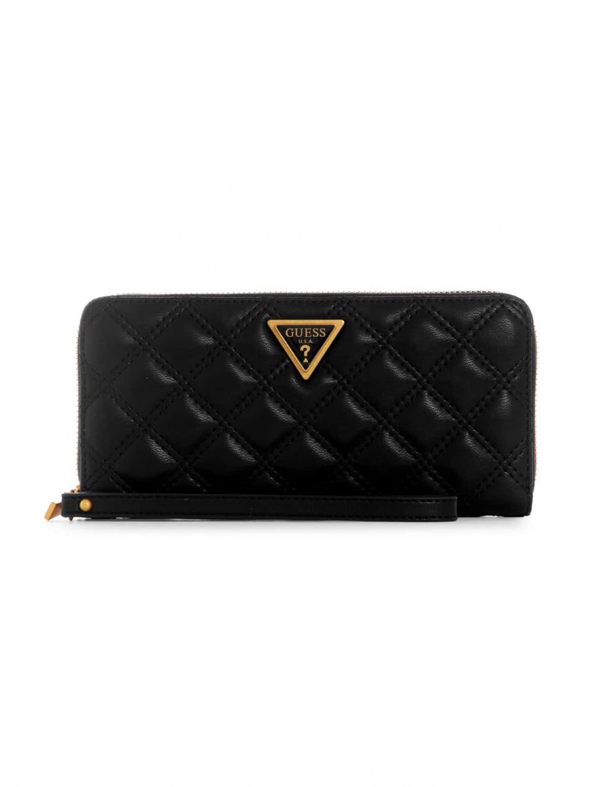 ארנק דמוי עור GUESS קולקציית GIULLY דגם HQA874846-BLA