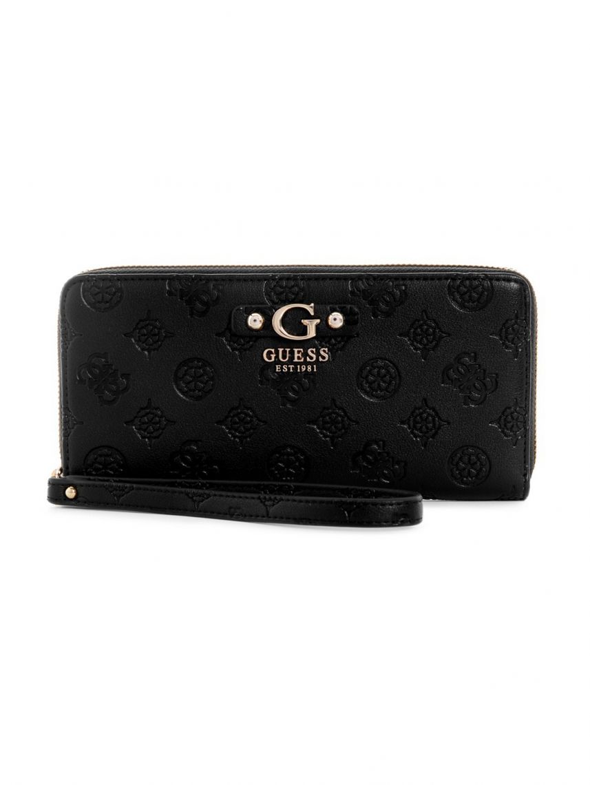 ארנק דמוי עור GUESS קולקציית GERTY דגם PD9529146-BLA