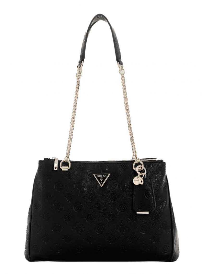 תיק צד דמוי עור לאישה מבית Guess דגם PG934909-BLA