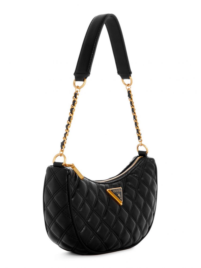 תיק צד דמוי עור GUESS קולקציית GIULLY דגם QA874812-BLA