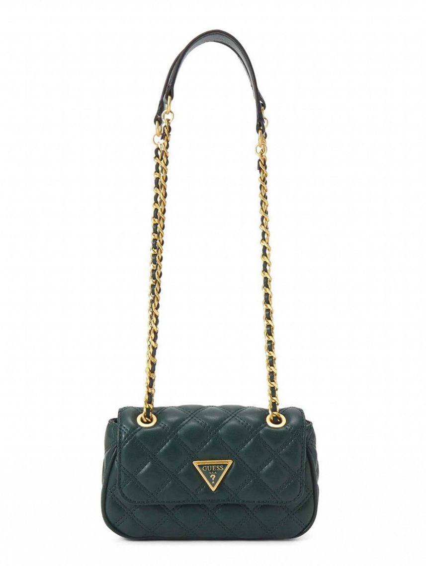 תיק לאישה דמוי עור מבית GUESS קולקציית GIULLY דגם QA874878-FOR