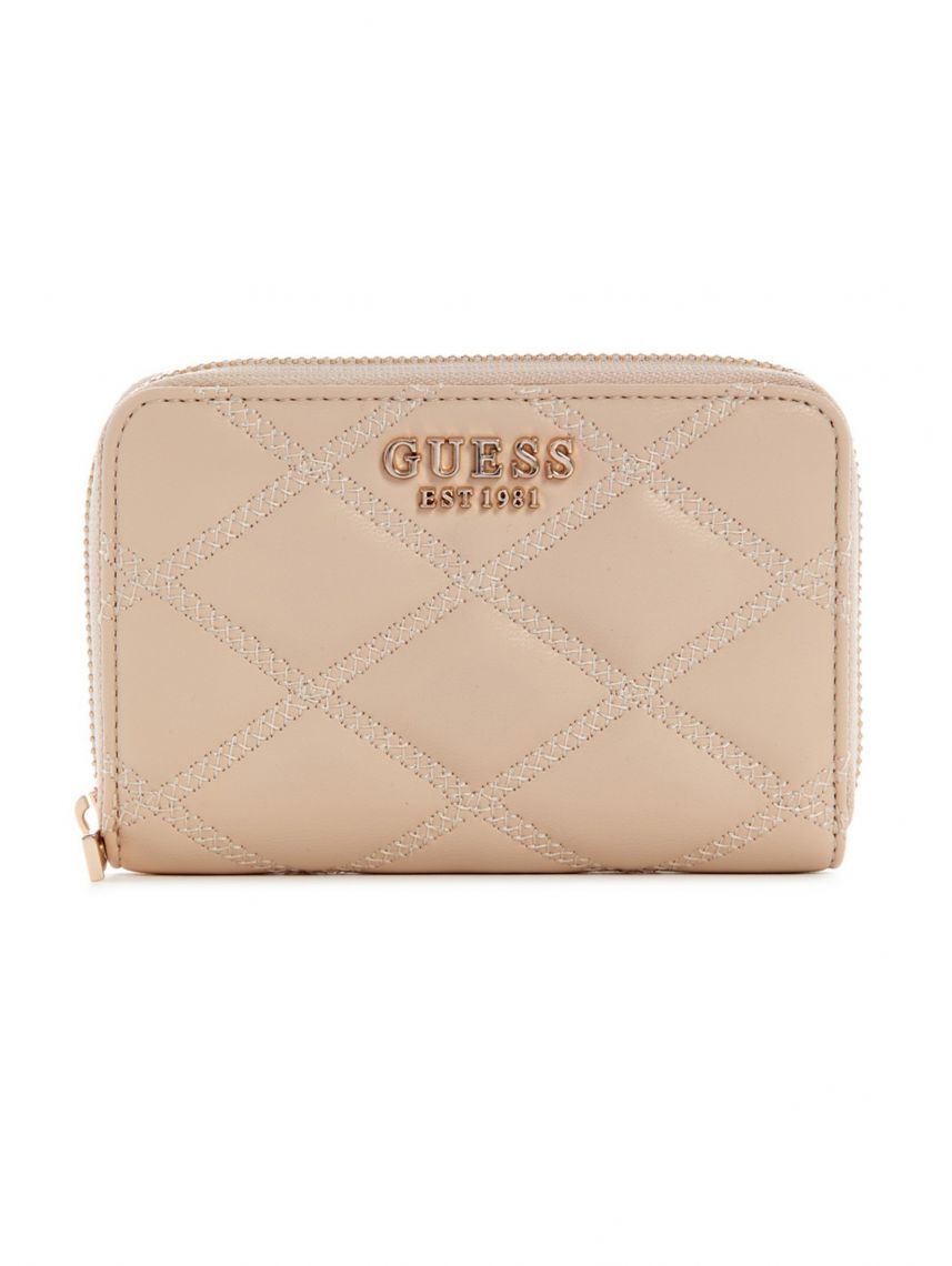 ארנק דמוי עור לאישה מבית Guess קולקציית TAMSIN דגם QG9632140-LBG