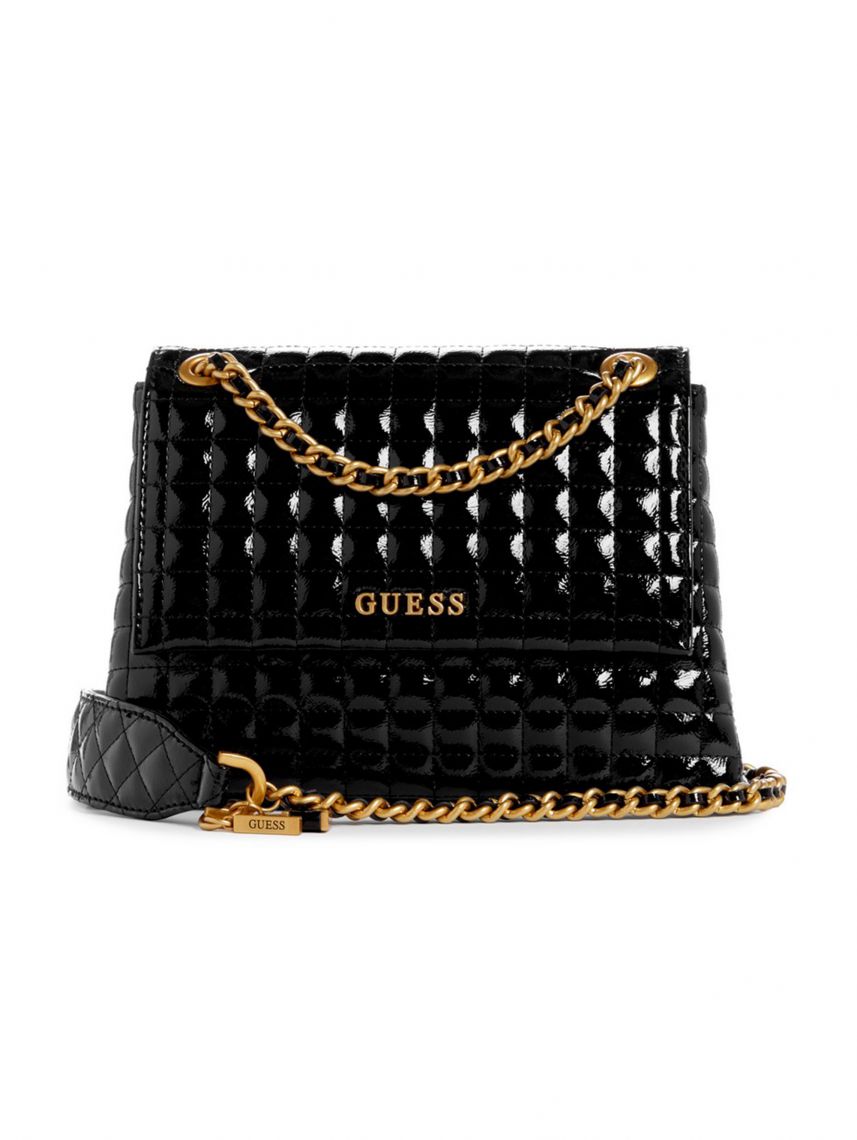 תיק GUESS קולקציית TIA דגם QP918721-BLA