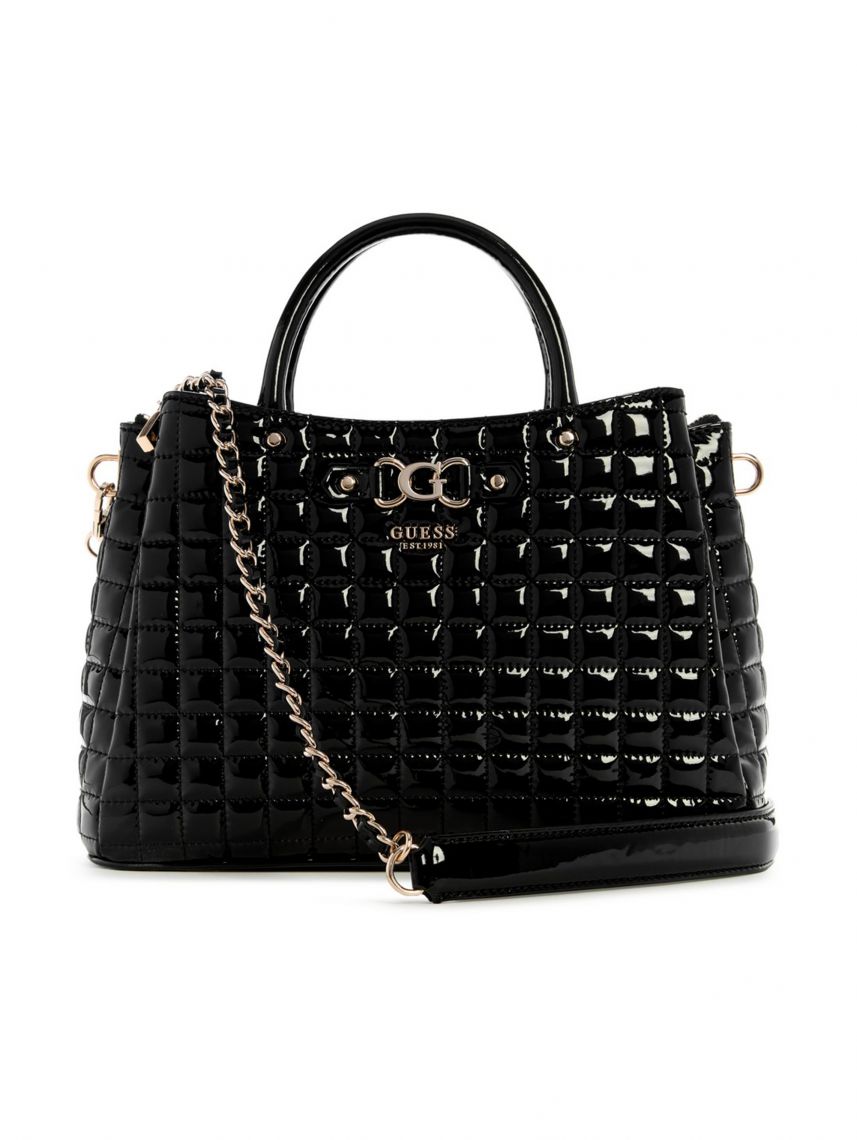 תיק צד דמוי עור מבית Guess דגם G-QT842406-BLA