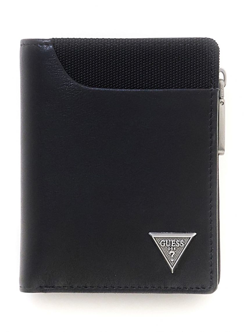 ארנק דמוי עור מבית Guess דגם G-SMBEHNLEA46-BLA