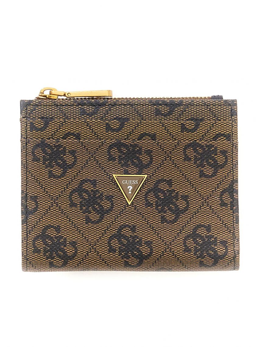 ארנק דמוי עור מבית Guess דגם G-SMMALOLEA03-COF