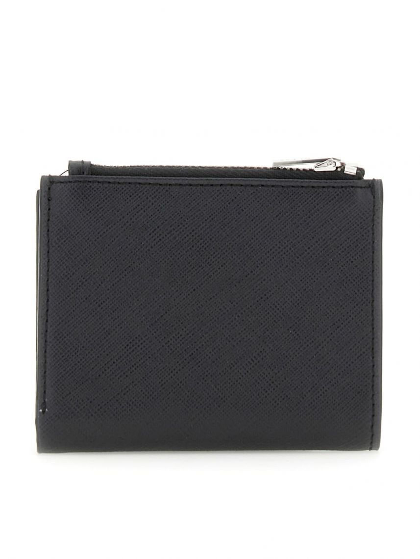 ארנק דמוי עור מבית Guess דגם G-SMMASLLEA03-BLA