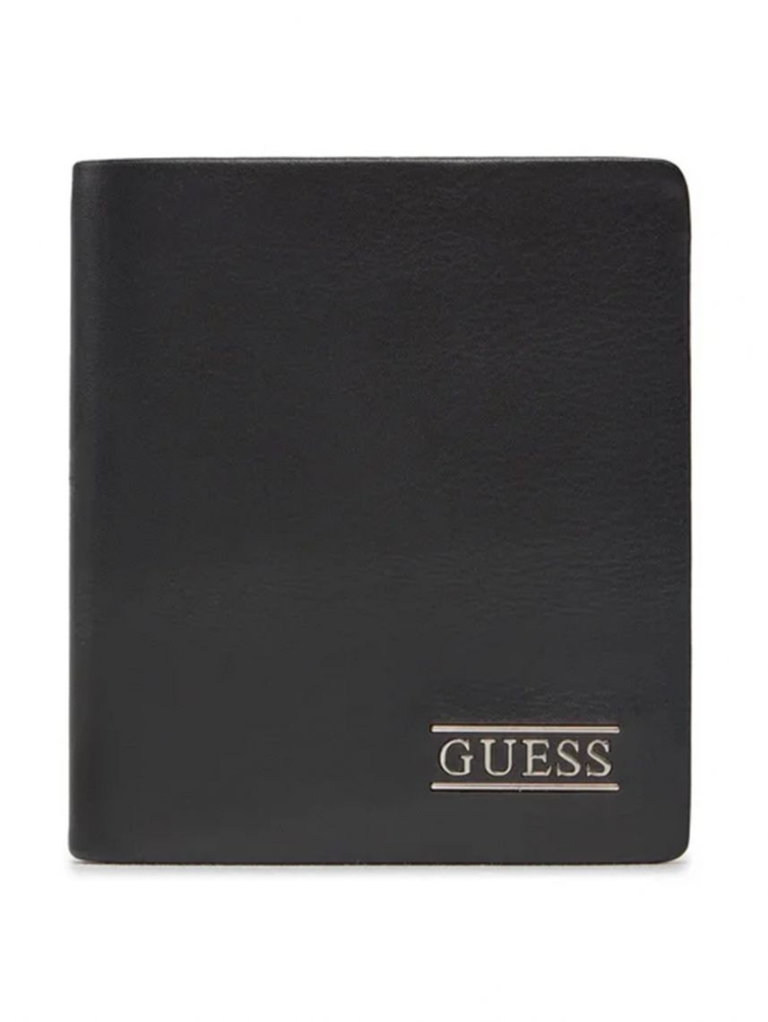 ארנק כרטיסי אשראי דמוי עור מבית Guess דגם G-SMNEBRLEA22-BLA