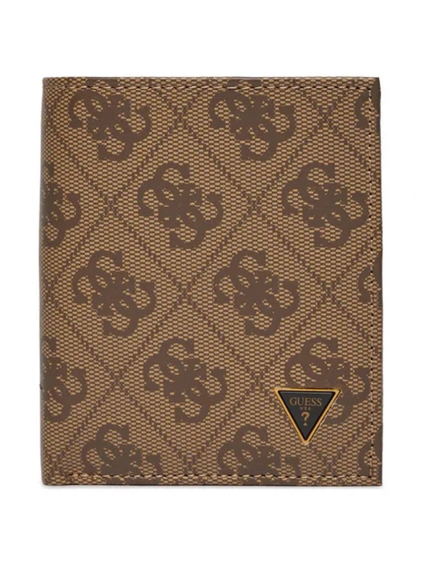 ארנק כרטיסי אשראי דמוי עור מבית Guess דגם G-SMVELELEA22-BBO