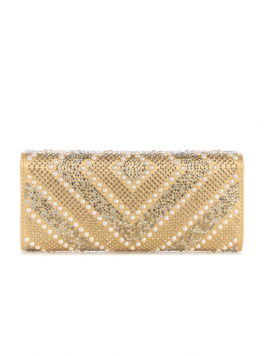 תיק דמוי עור מבית Guess דגם G-SP965071-GOL