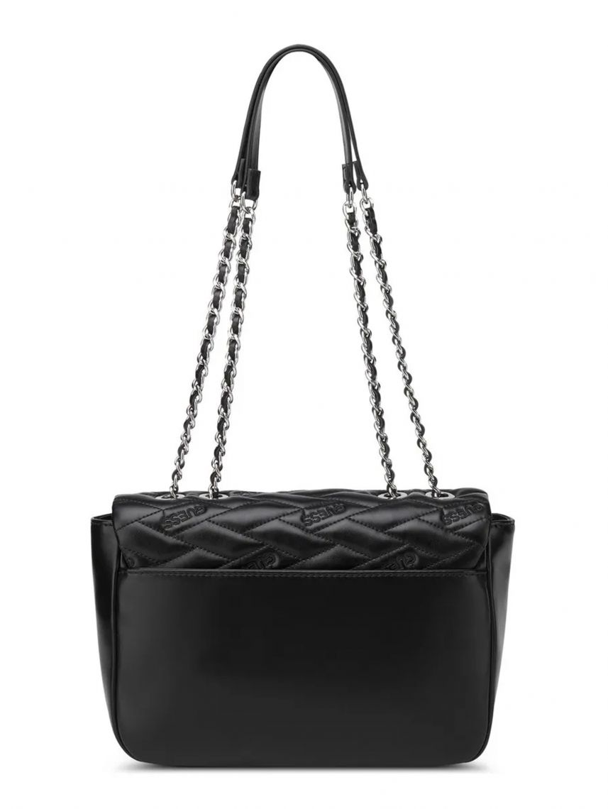 תיק צד דמוי עור מבית Guess דגם G-VY981220-BLA