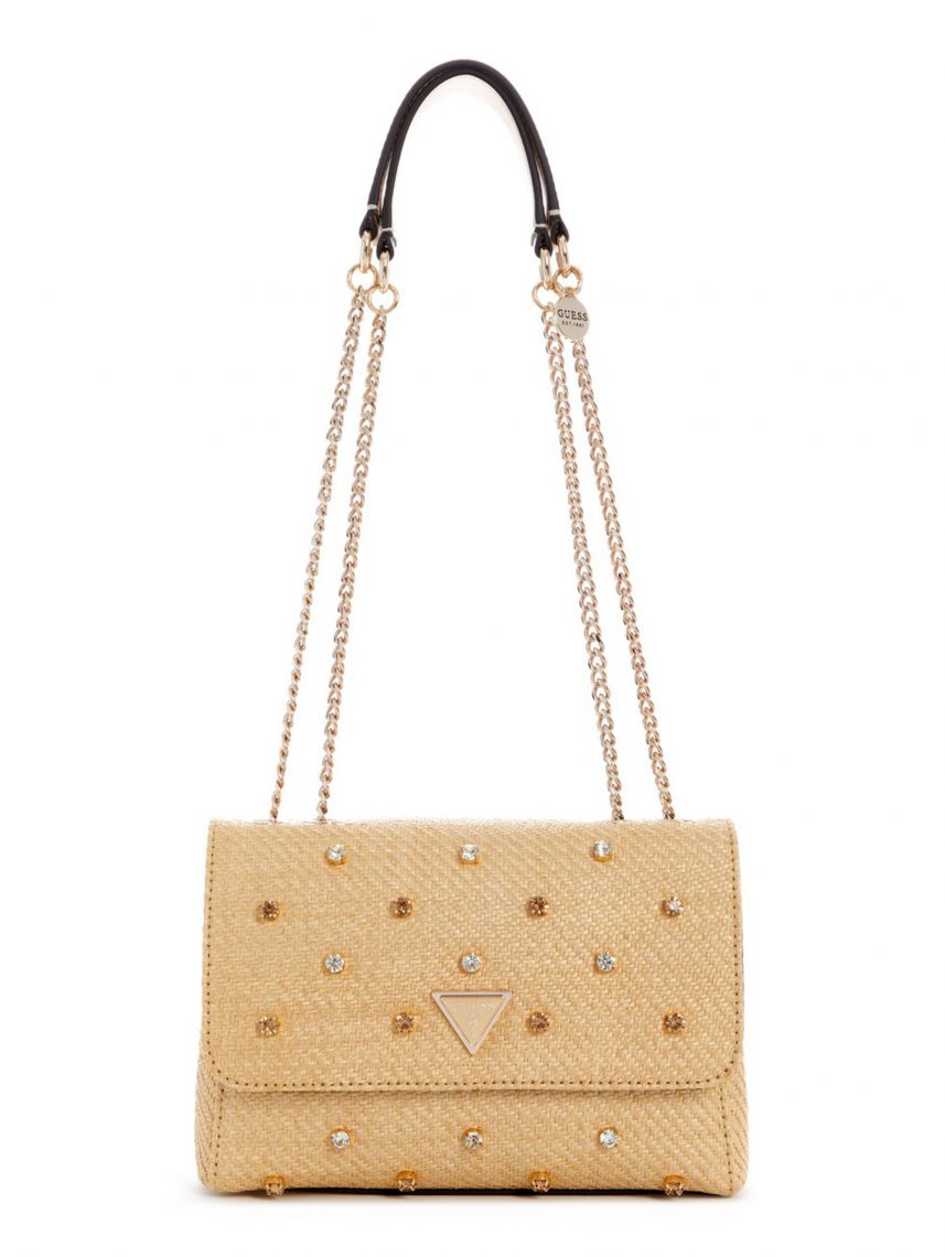 תיק צד דמוי עור Guess דגם G-WE967320-NAT