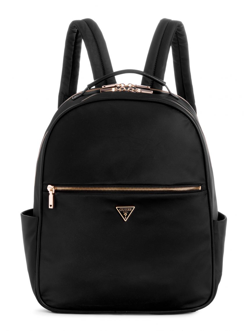 תיק גב מבית GUESS לאישה קולקציית POWER PLAY דגם YG900630-BLA