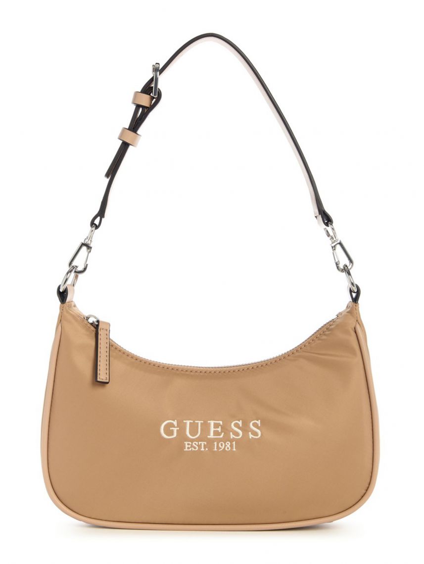 תיק צד דמוי עור מבית Guess דגם G-YZ921818-BEI