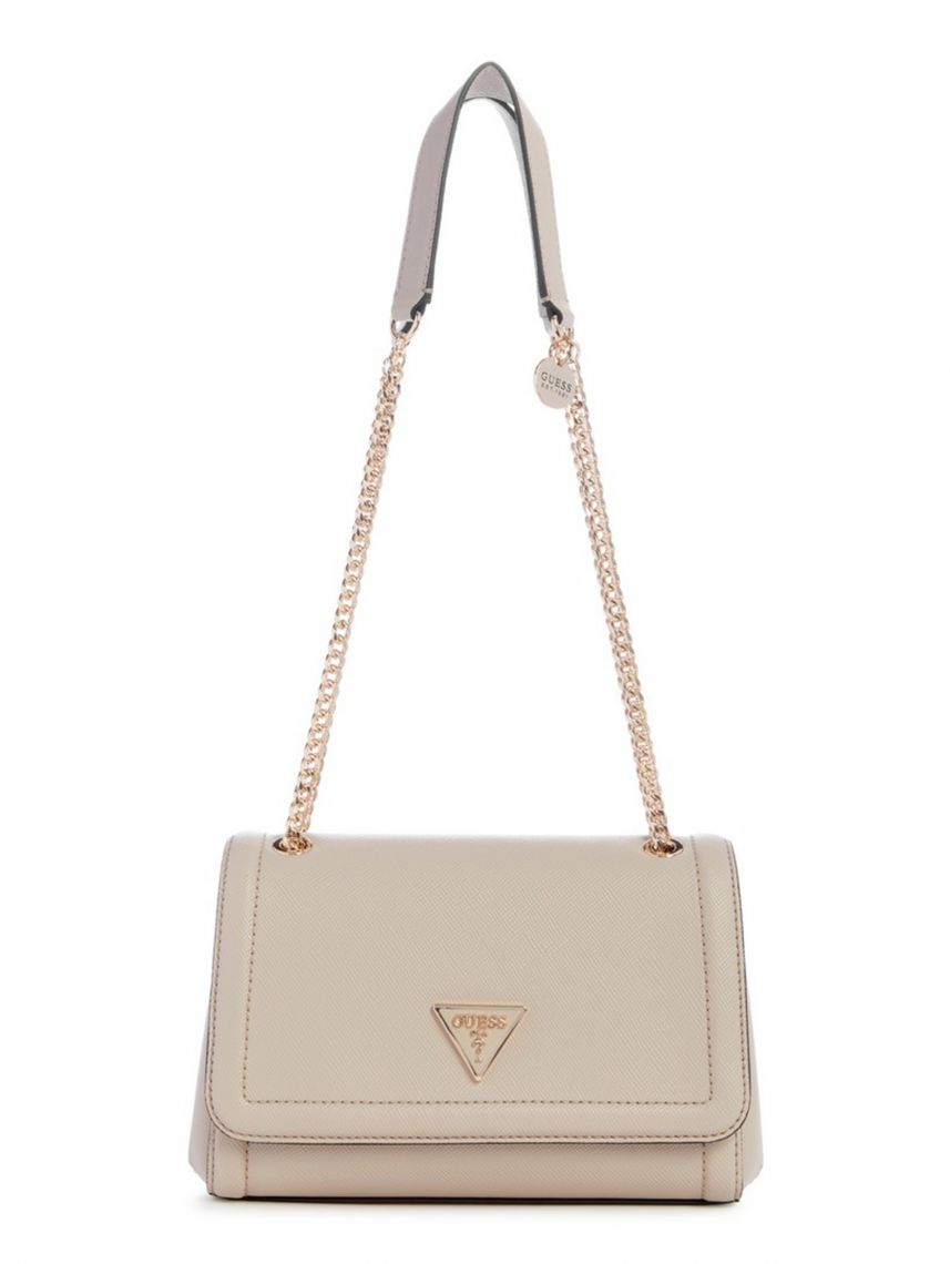 תיק דמוי עור GUESS קולקציית NOELLE דגם ZG787921-TAU
