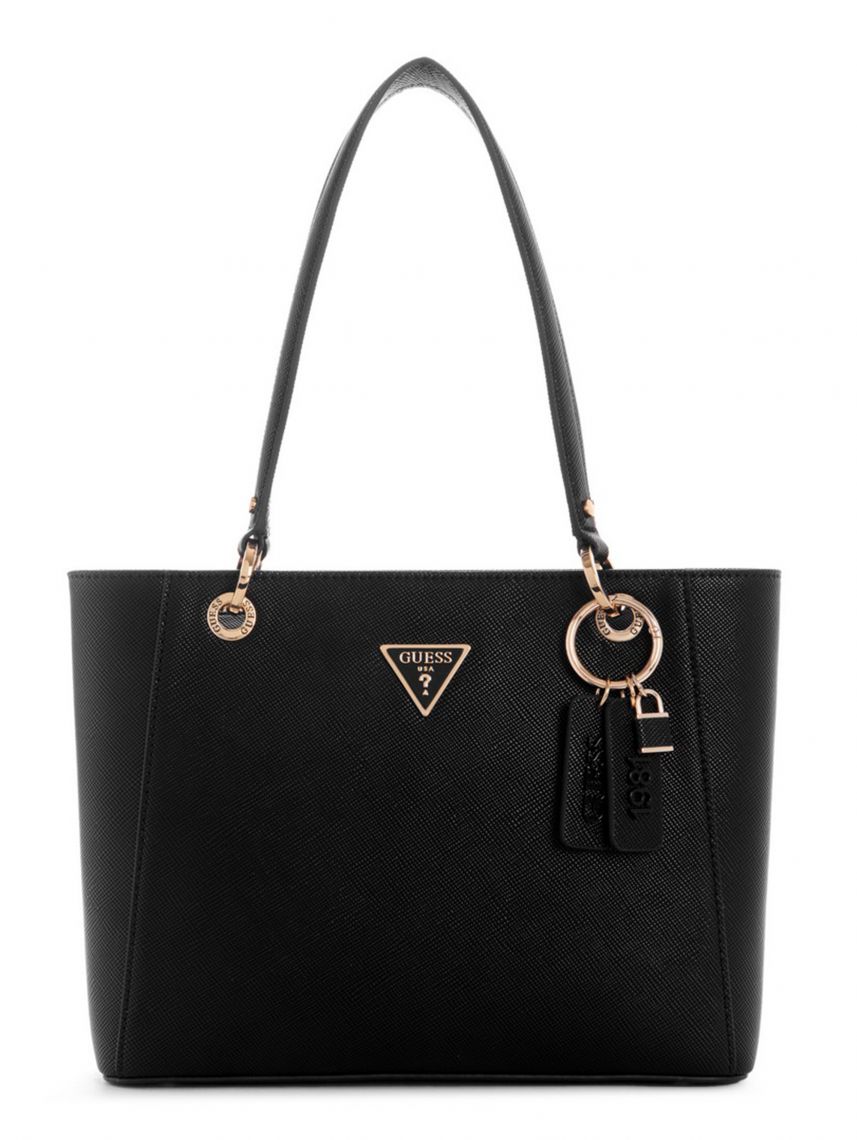תיק דמוי עור GUESS קולקציית NOELLE דגם ZG787924-BLA
