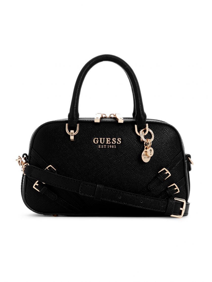 תיק דמוי עור GUESS קולקציית BRAMINA דגם ZG963605-BLA