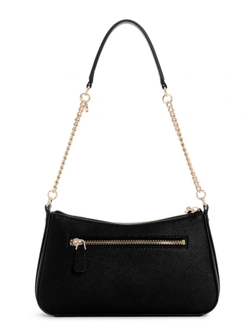 תיק דמוי עור GUESS  קולקציית BRAMINA דגם ZG963618-BLA